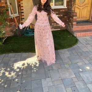 Needle and thread gown